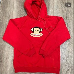 Paul Frank Red Braces Hoodie